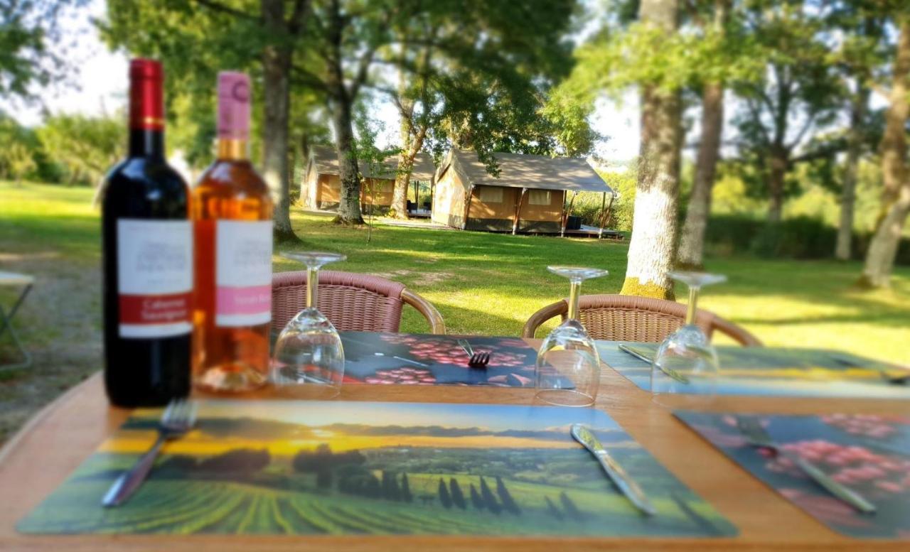 Glamping Les Arbres, Luxe Safaritent Met Zwembad Cronat Εξωτερικό φωτογραφία